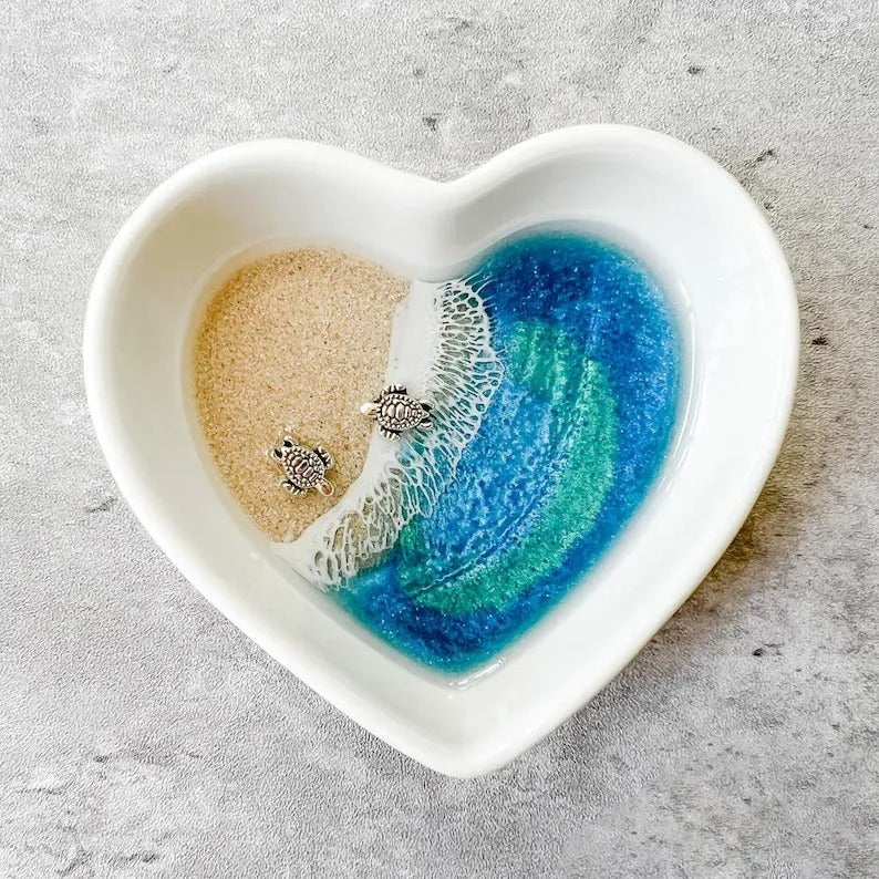 Handmade Marine Bowl Artwork Ornaments