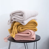 Knitted Office Sofas Wool Blanket