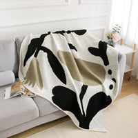 Light Luxury High-grade Cream Style Office Sofas Single Blanket