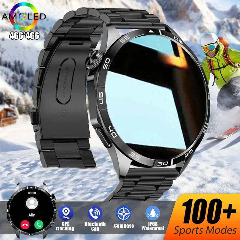 Heart Rate Bluetooth Call SmartWatch SECONDSELEGANT