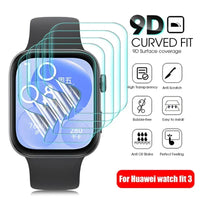 Huawei smart watch with Fit 3 Screen Protector HD Clear SECONDSELEGANT