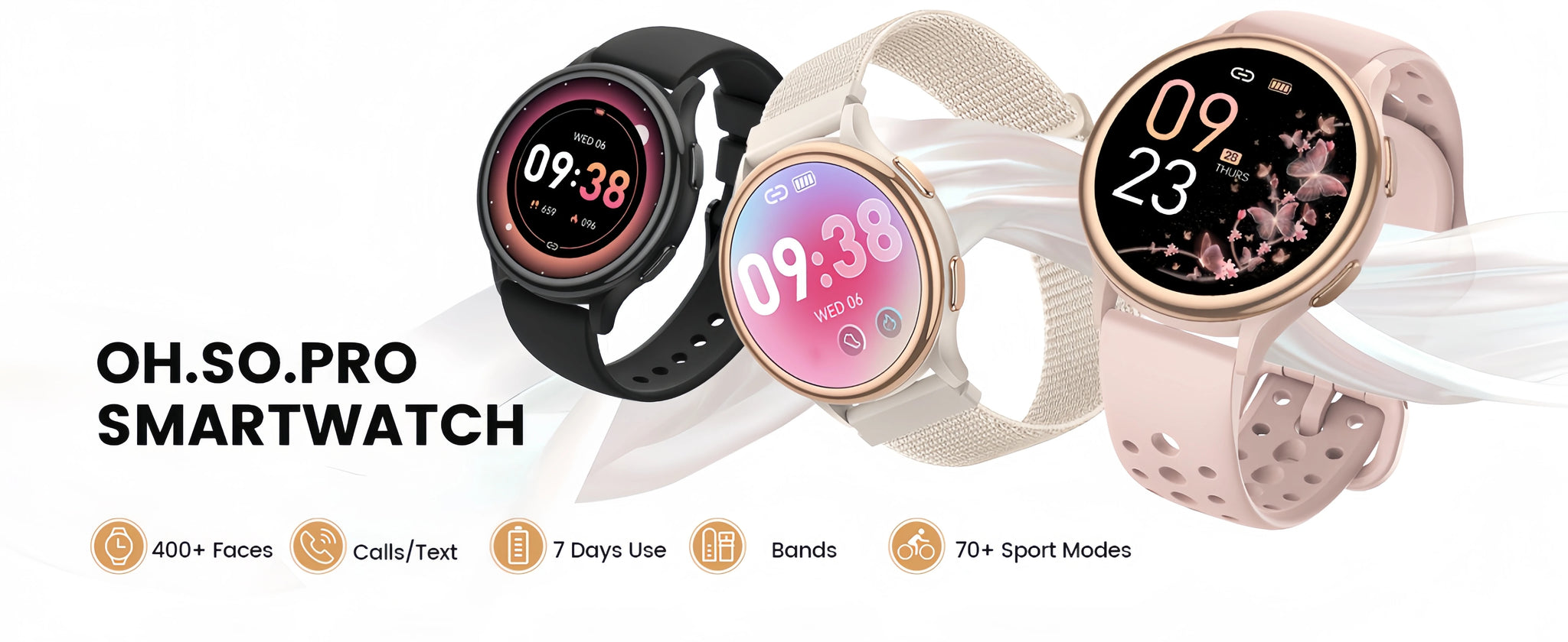 Smartwatch for iPhone SECONDSELEGANT