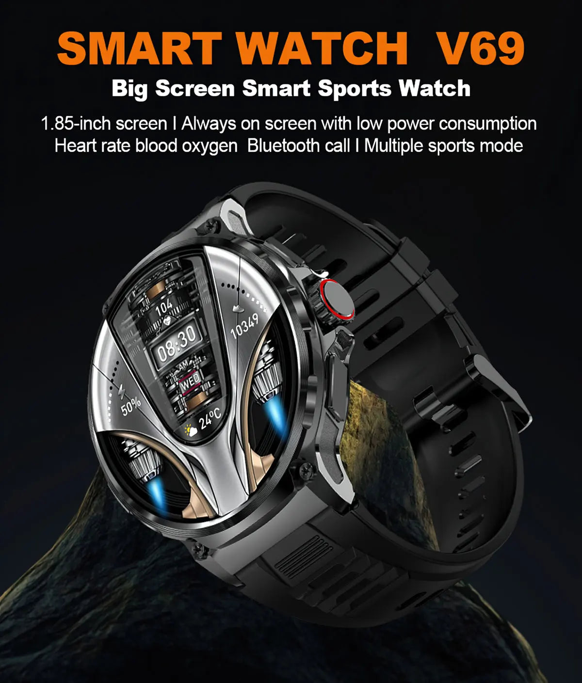 Huawei Smart Watch for Men SECONDSELEGANT