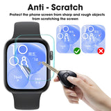 Huawei smart watch with Fit 3 Screen Protector HD Clear SECONDSELEGANT