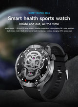 2024 For Xiaomi Men Smartwatch 1.85-inch HD screen Women 500+Customized Dial GPS NFC Bluetooth Call Outdoor Military Smart watch SECONDSELEGANT