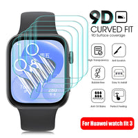 Huawei smart watch with Fit 3 Screen Protector HD Clear SECONDSELEGANT