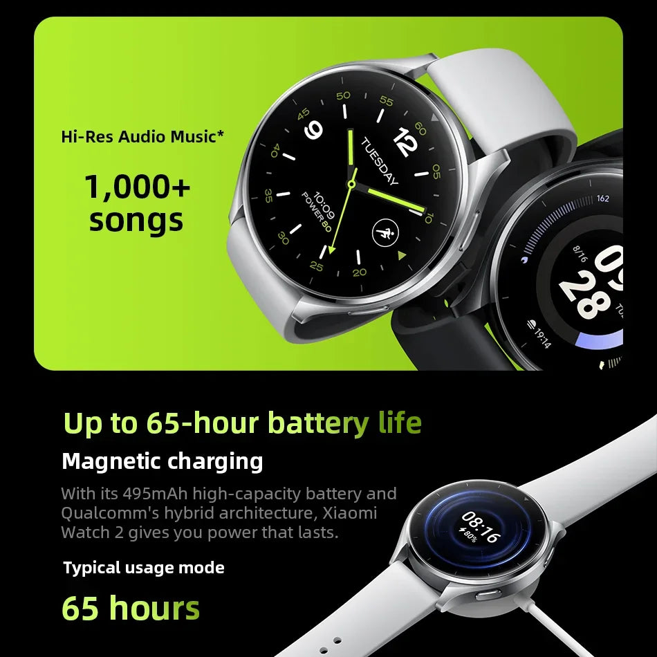 Xiaomi Watch 2 Global Version Mi Smartwatch SECONDSELEGANT