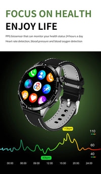 Heart Rate Bluetooth Call SmartWatch SECONDSELEGANT