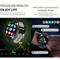 Heart Rate Bluetooth Call SmartWatch SECONDSELEGANT