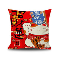 New Year Beckoning Cat Living Room Office Sofas Pillow